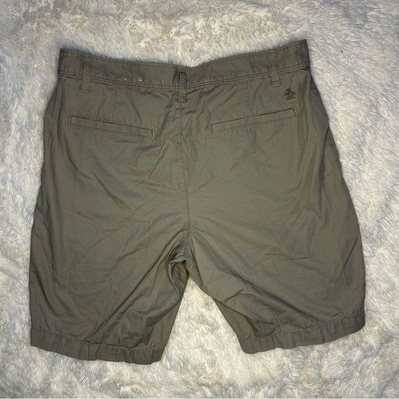 Penguin casual button shorts tan waist 32 inseam 10” - Picture 4 of 6